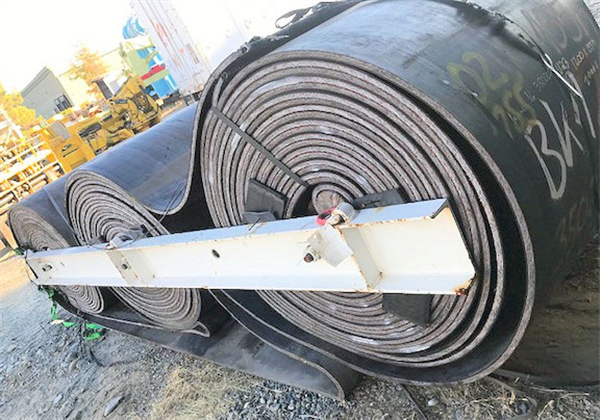 1 Unit - Used Fenner Dunlop Conveyor Belting, 1200mm W X 155m L (approx. 47" W X 508.5' L))